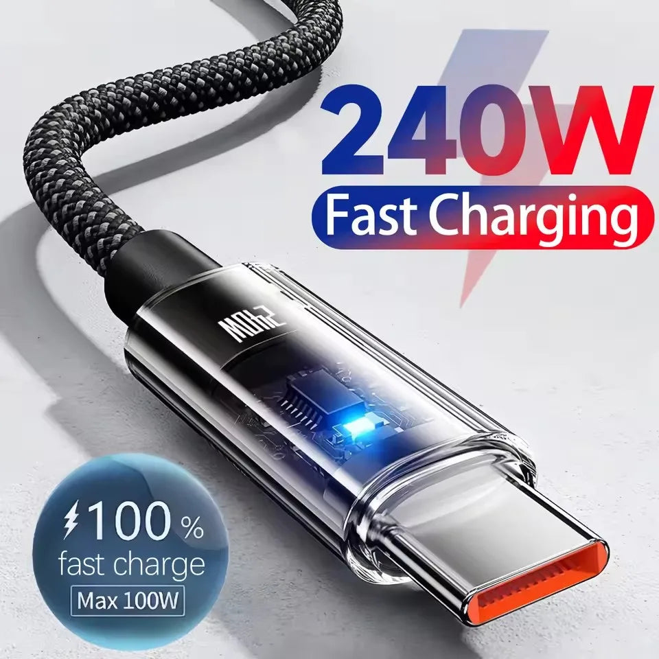 240W Fast Charging Cable